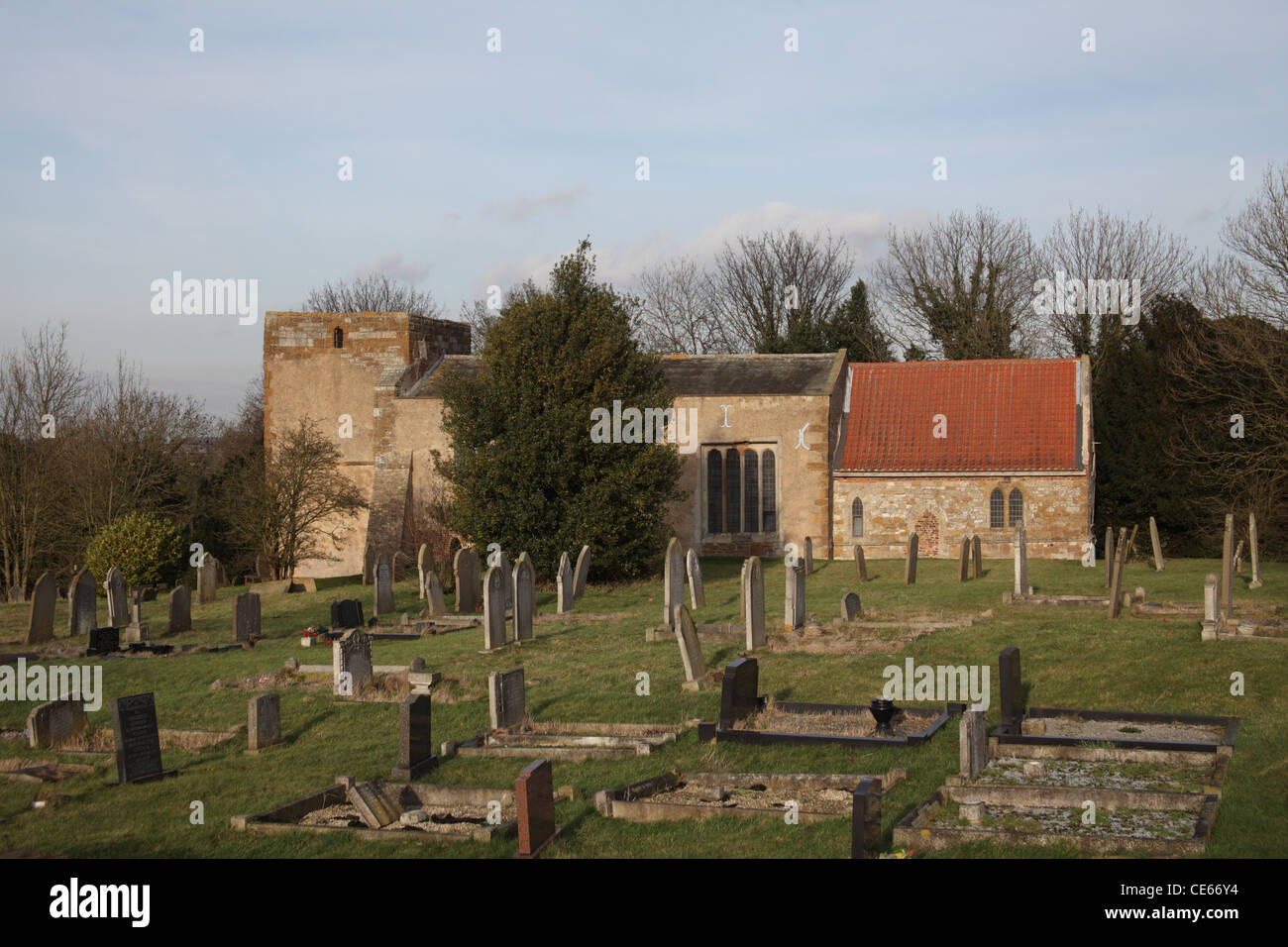 St Barnabas Church, Barnetby-le-Wold, Lincolnshire Stock Photo