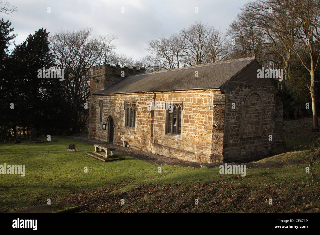 St Margaret's Church, Somerby, North Lincolnshire Stock Photo