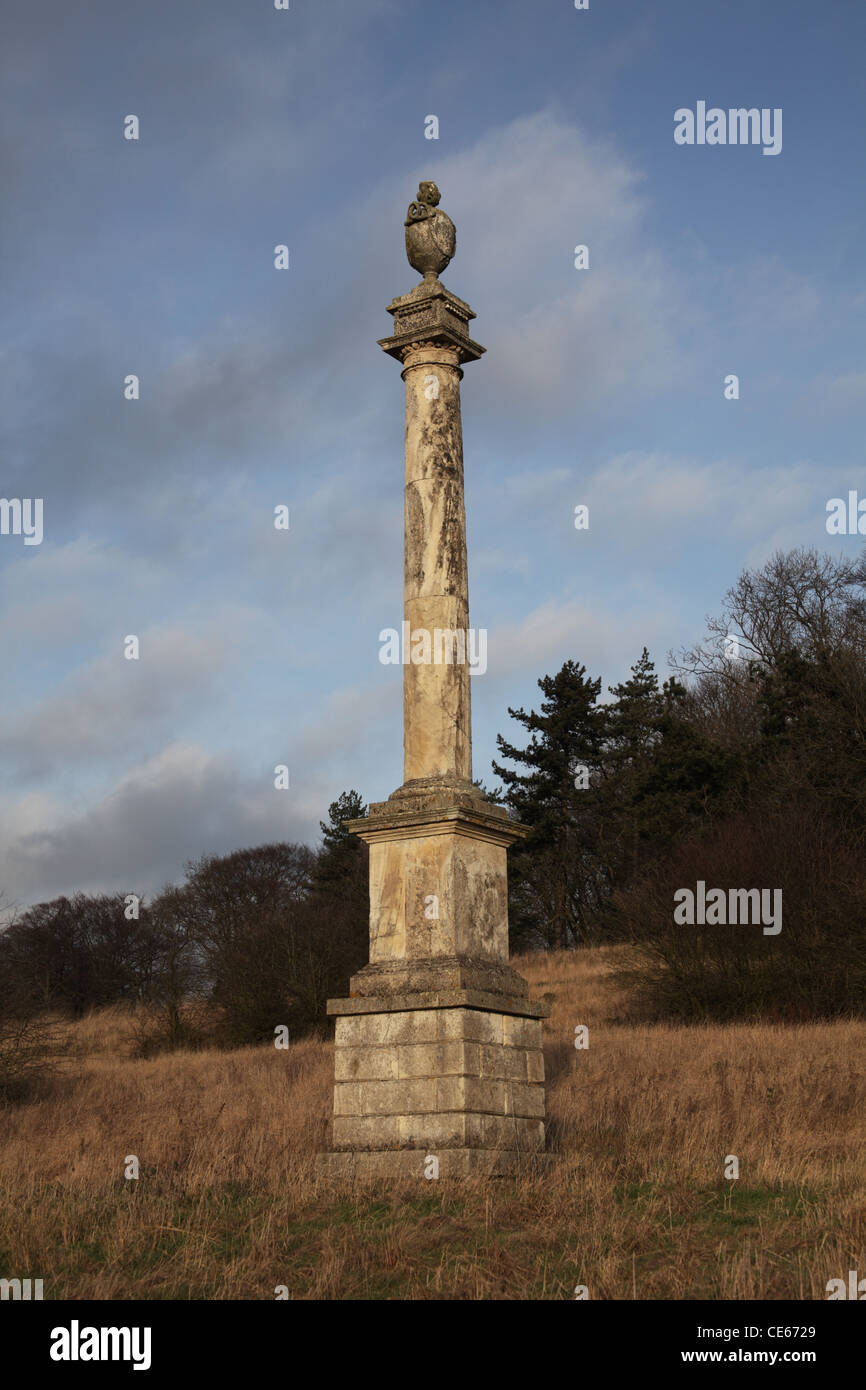 The Somerby Monument, Somerby, Lincolnshire. Stock Photo