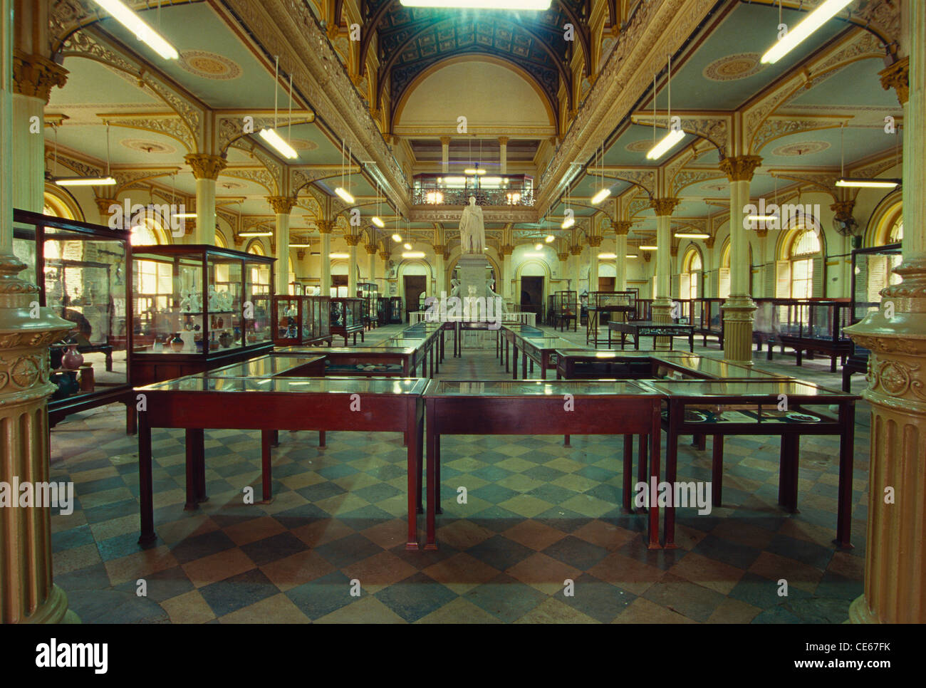 Dr. Bhau Daji Lad Museum interior ; oldest museum in city ; Byculla Zoo compound ; Bombay ; Mumbai ; Maharashtra ; India ; Asia Stock Photo