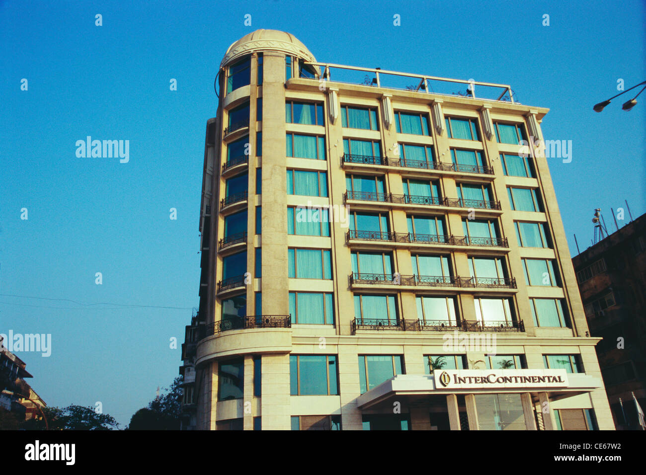 Hotel Inter Continental ; Marine Drive ; Bombay ; Mumbai ; Maharashtra ; India ; Asia Stock Photo