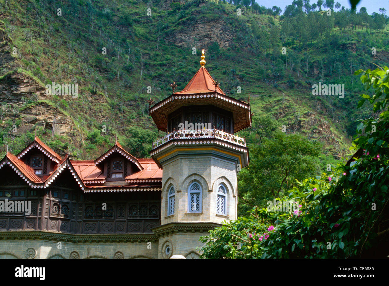 Padam Palace ; Rajpur ; Rampur Bushahr ; Rampur ; Shimla ; Himachal Pradesh ; India ; Asia Stock Photo