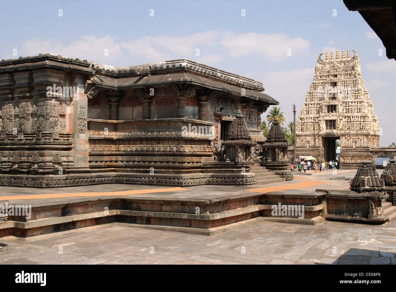 chennakeshava temple at belur,karnataka,india.This temple is famous for