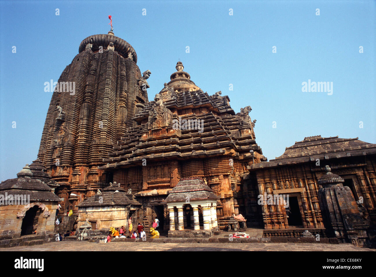 Lingraj temple complex ; Lingaraj temple ; Lingaraja Temple ; Hindu Shiva  Mandir ; Bhubaneshwar ; Orissa ; Odisha ; India ; Asia Stock Photo - Alamy