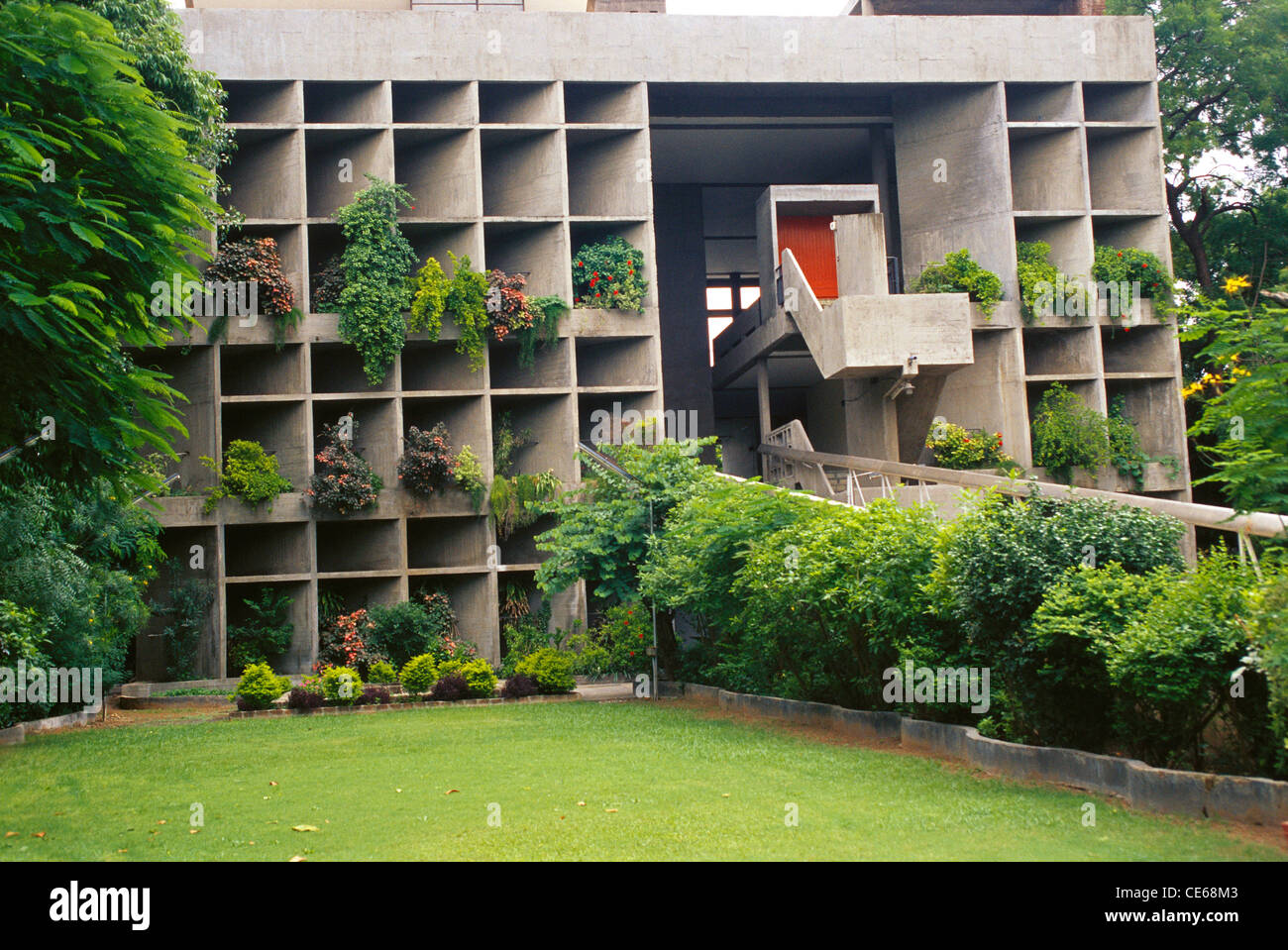Textile Mill Owners Association House Building, ATMA House, modern
