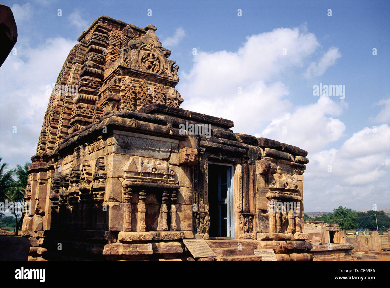 Galaganatha temple ; Galagnatha shrine ; Pattadakal ; Pattadakallu ;  Raktapura ; Dist Bagalkot ; Karnataka ; India ; Asia Stock Photo