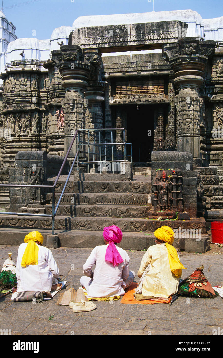 Aundh Nagnath temple ; Nanded ; Maharashtra ; India Stock Photo