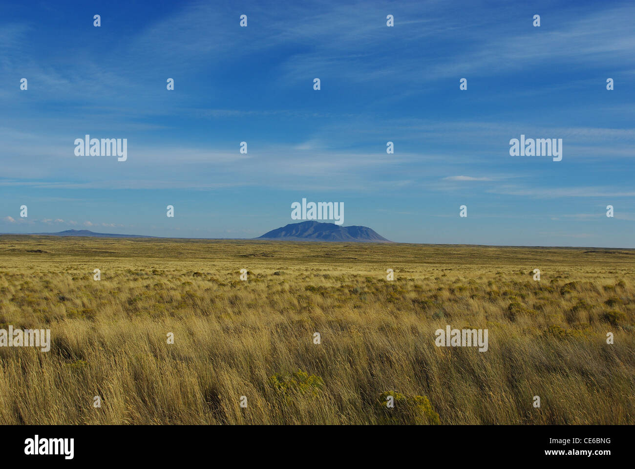 Lonely mountain in the prairie, Idaho Stock Photo Alamy