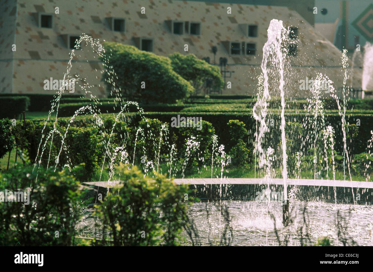 Dancing water fountain ; science center ; calcutta ; kolkata ; west