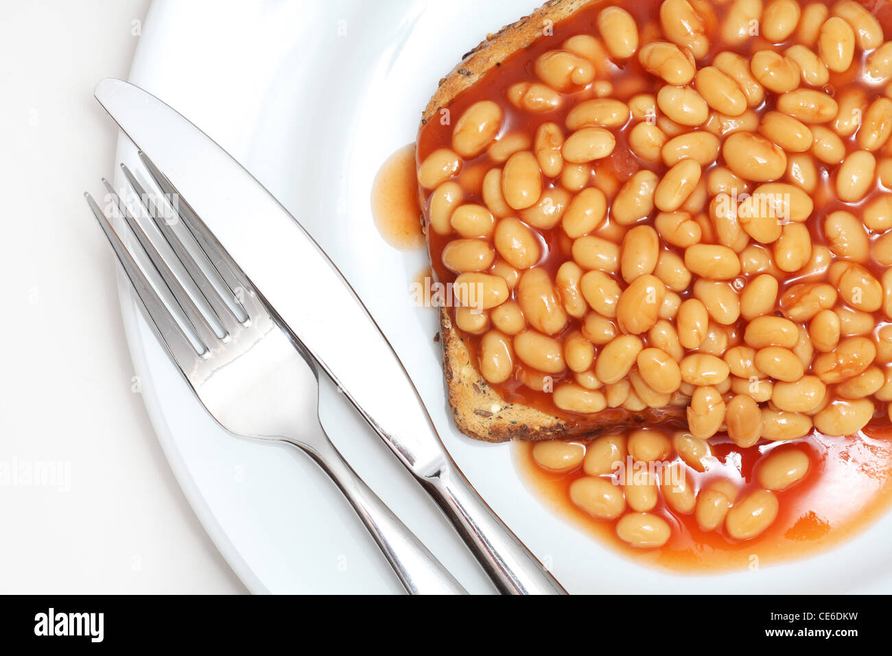 Heinz Baked Beans in tomato sauce Stock Photo Alamy