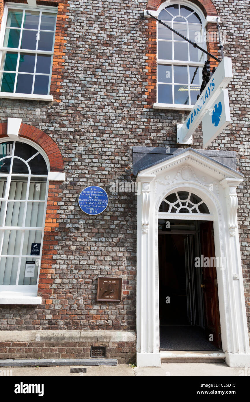 Building reputedly lived in by Thomas Hardy's mayor of Casterbridge
