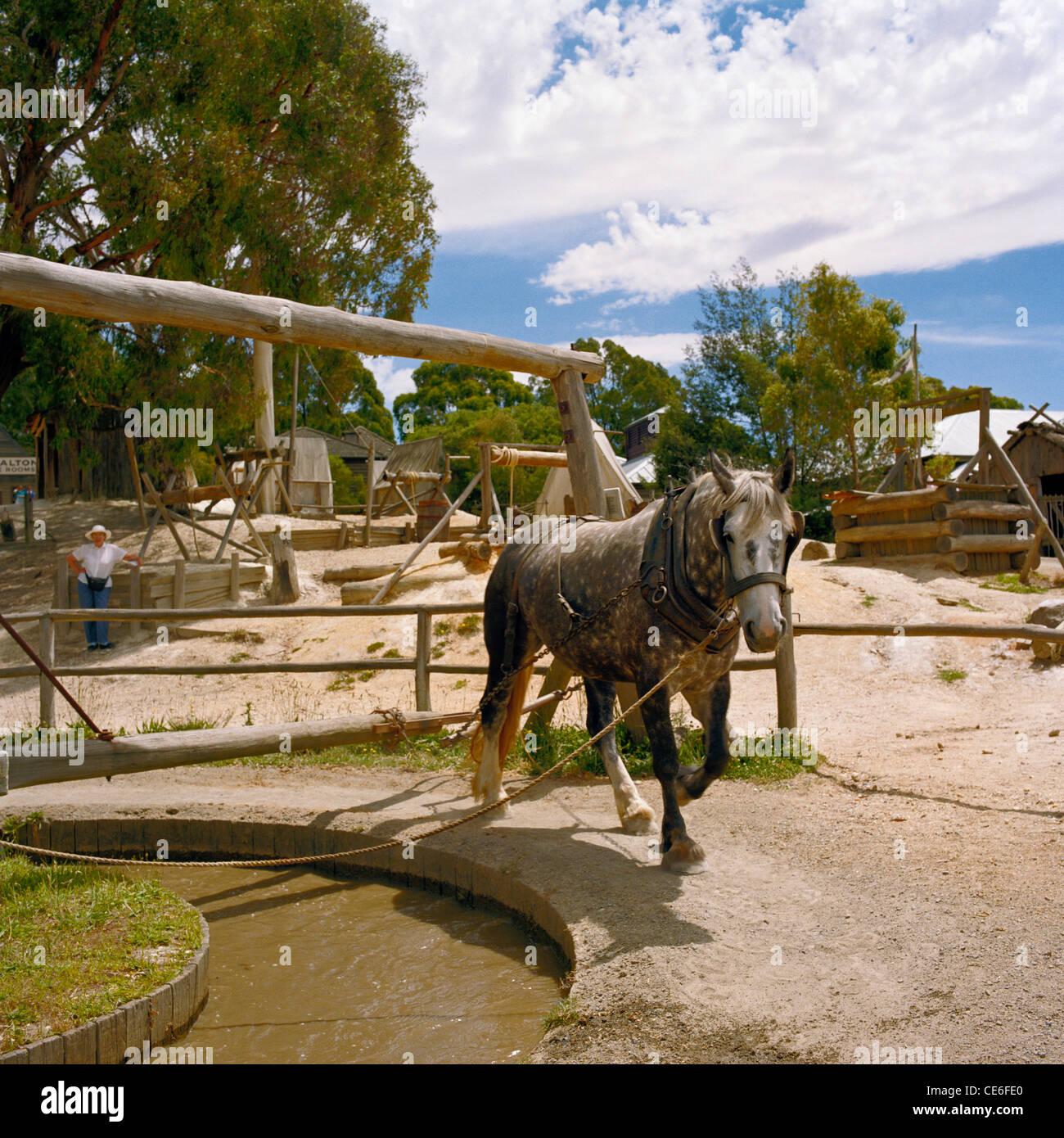 Puddling machines of the Victorian Goldfields