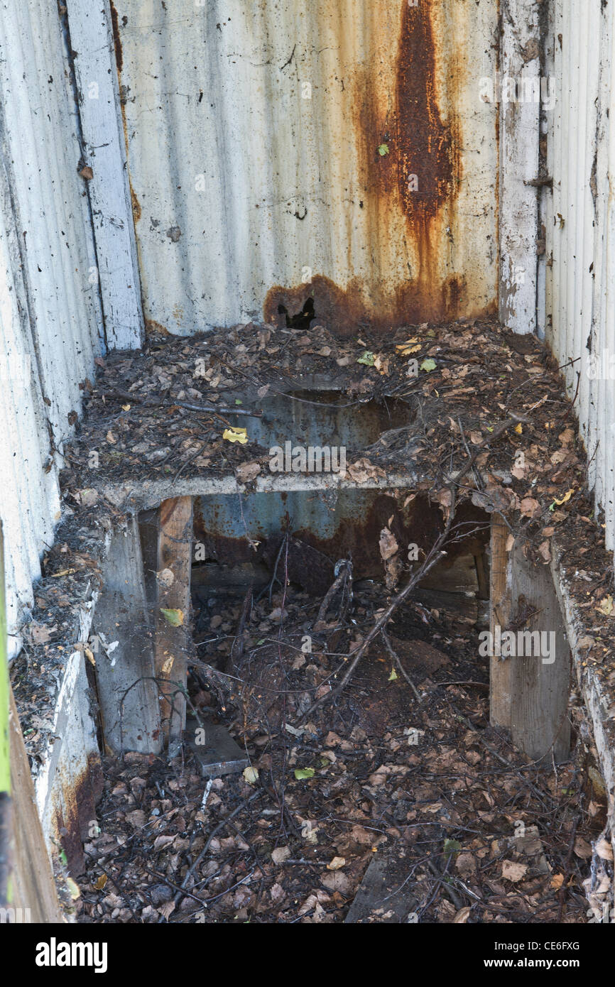 The Old Outside Toilet Stock Photo Alamy