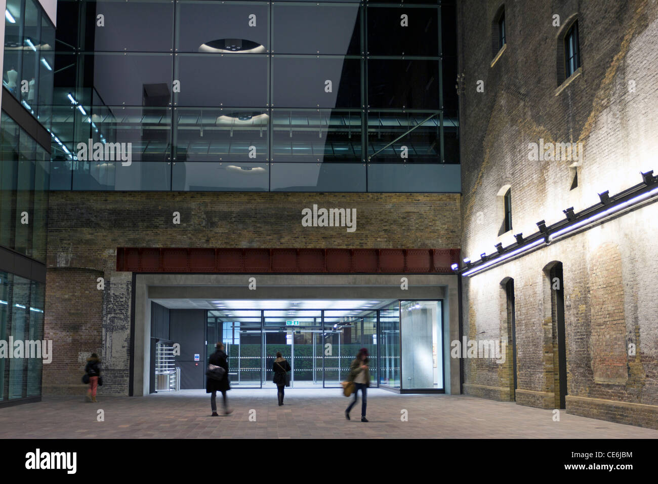 University of Arts - Central St Martins Campus - Kings Cross Central - London Stock Photo