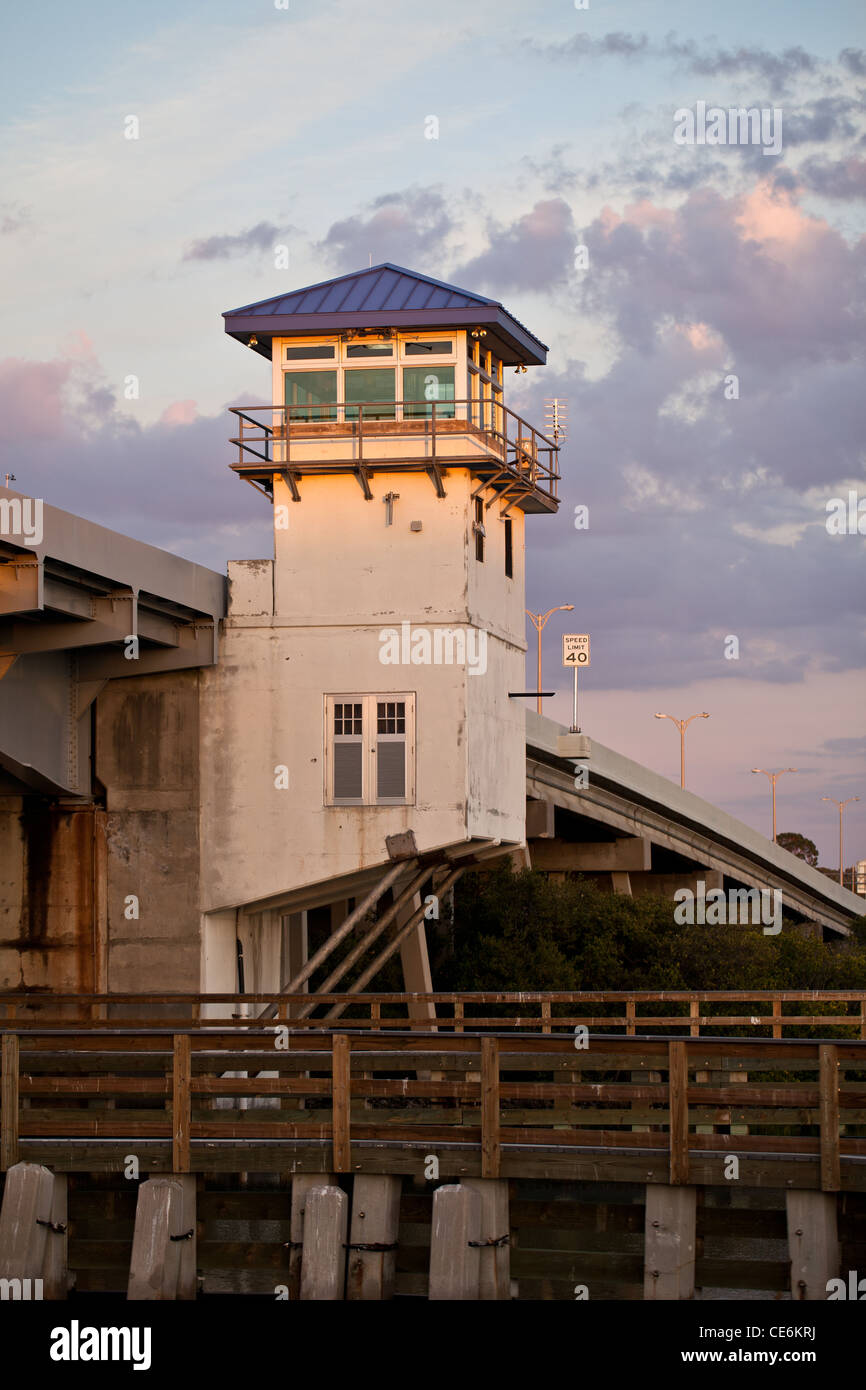 Drawbridge Bridge Tender Stock Photo Alamy