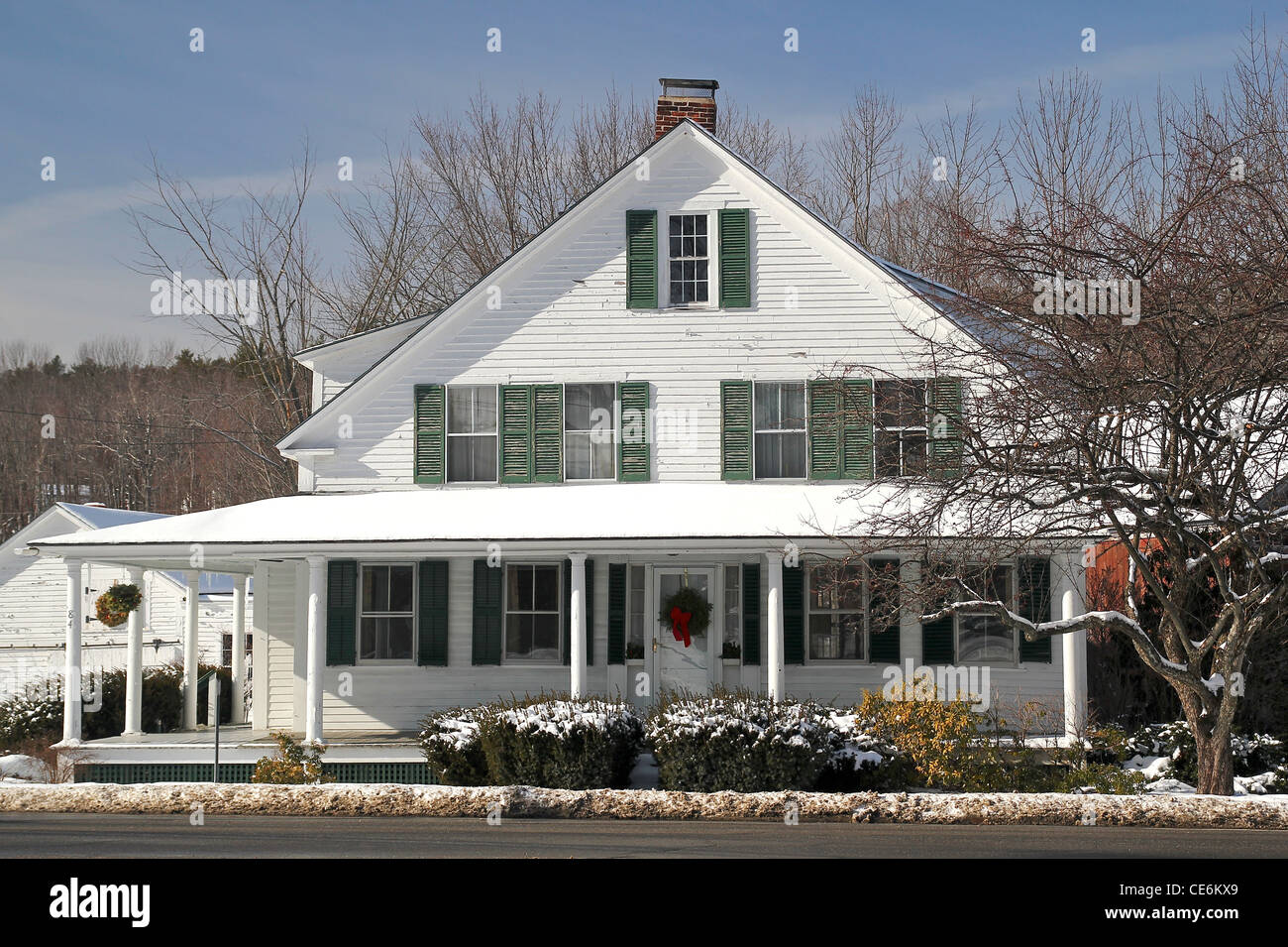 A home in the small New Hampshire town of Fitzwilliam Stock Photo Alamy