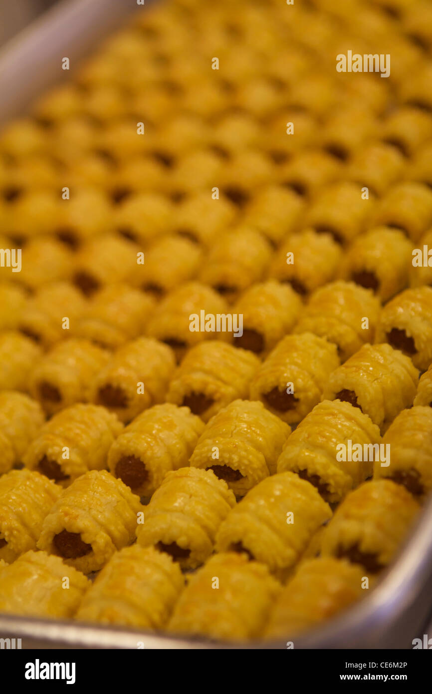 Melaka traditional pineapple cakes Stock Photo