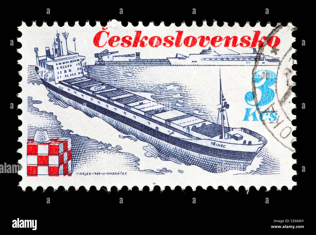 Postage stamp from czechoslovakia depicting hi-res stock photography and  images - Alamy
