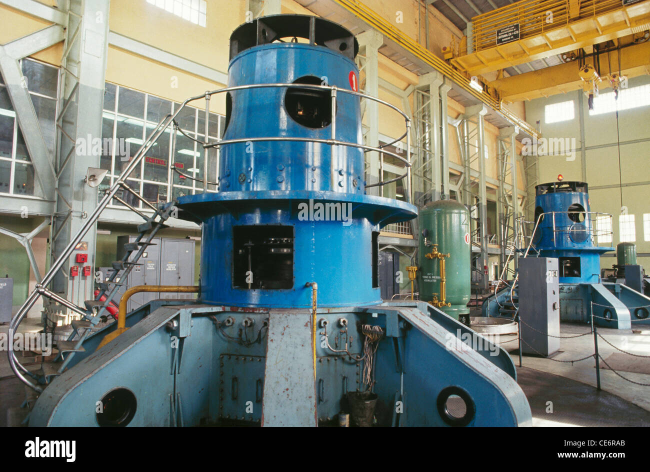 Hydroelectric power plant ; Hydro power station ; india ; asia Stock