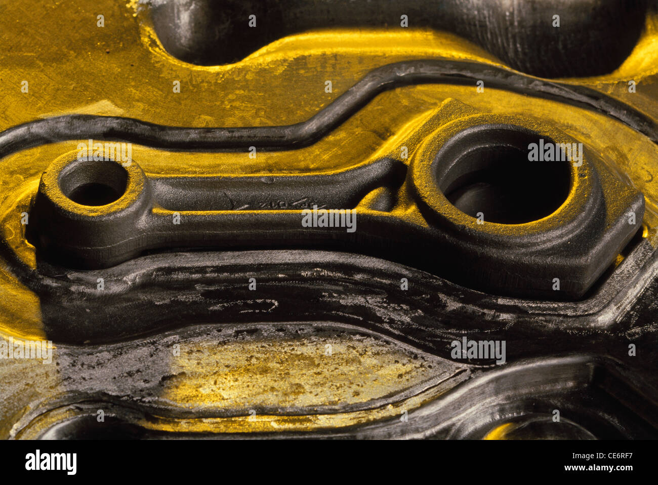RJP 85729 : closed die forging auto part factory machine industry plant india Stock Photo