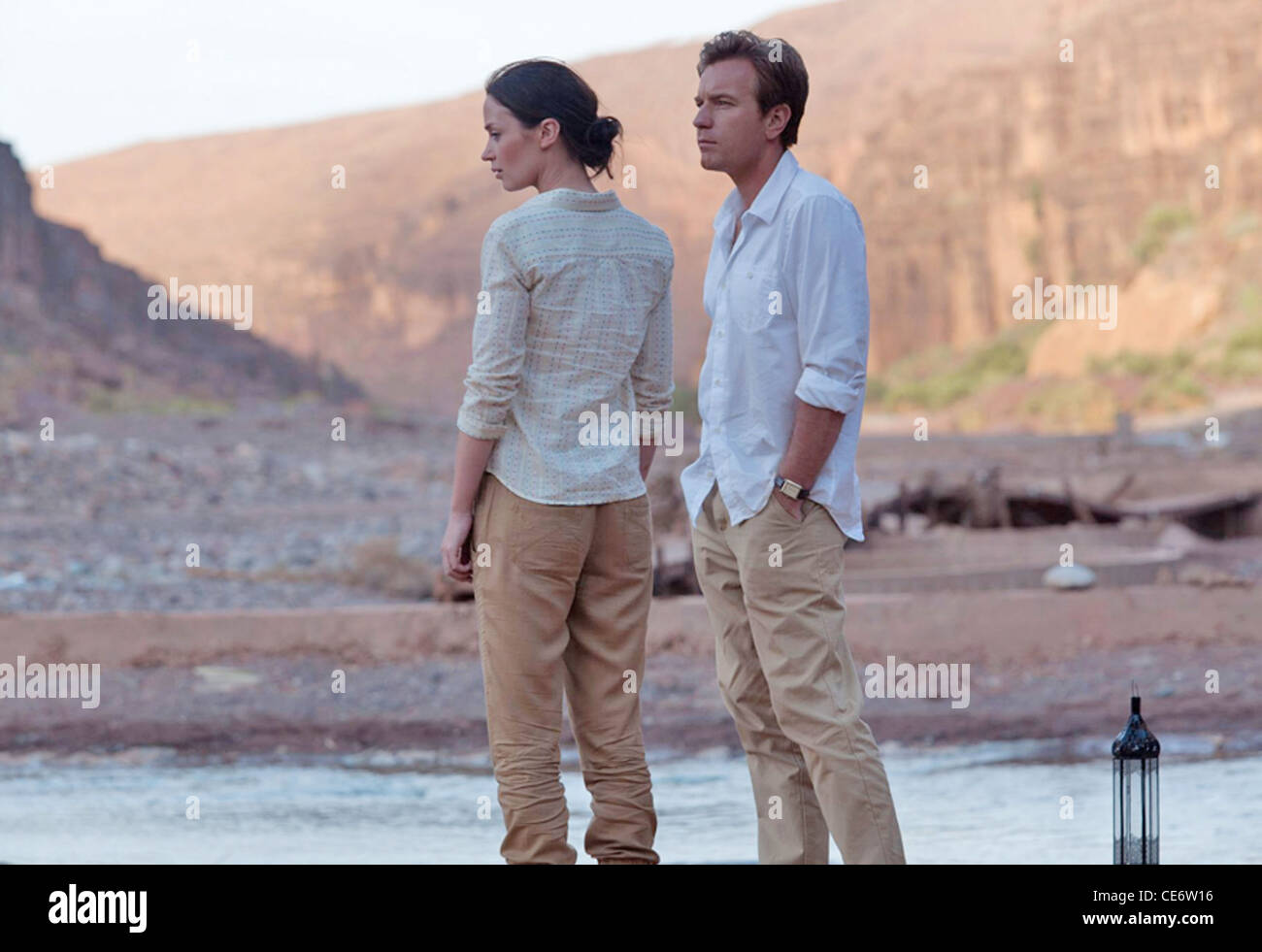 SALMON FISHING IN THE YEMEN 2011 BBC/BFI film with Emily Blunt and Ewan McGregor Stock Photo Alamy