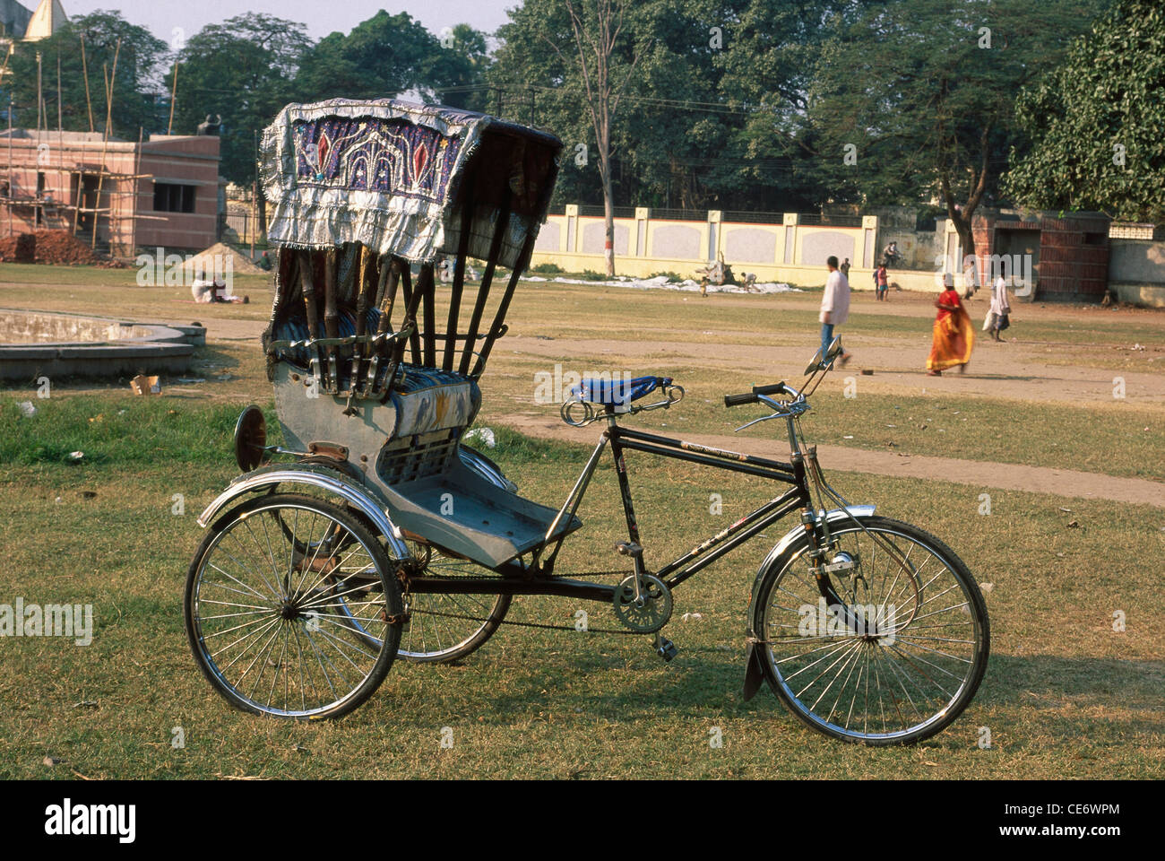 Indian tricycle rickshaw ; patna ; bihar ; india ; asia Stock Photo Alamy