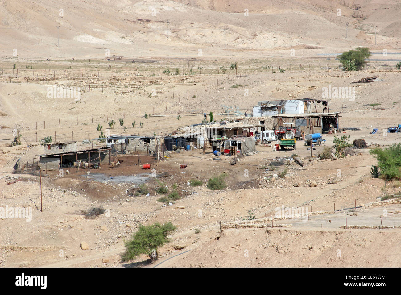 Village in Judea desert, Israel Stock Photo Alamy