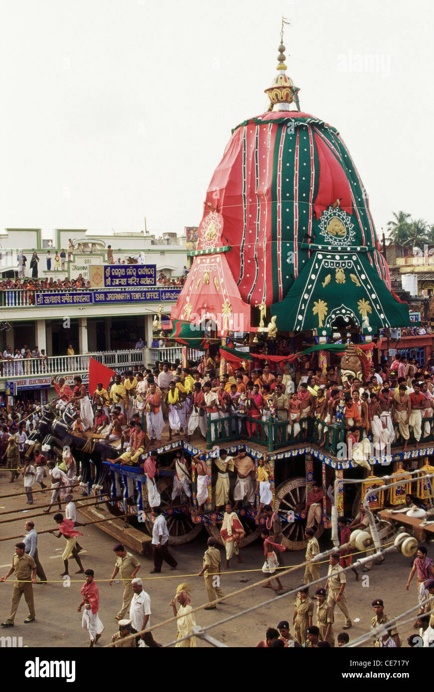 Chariot Rath yatra Rathyatra Indian Hindu festival puri orissa india ...