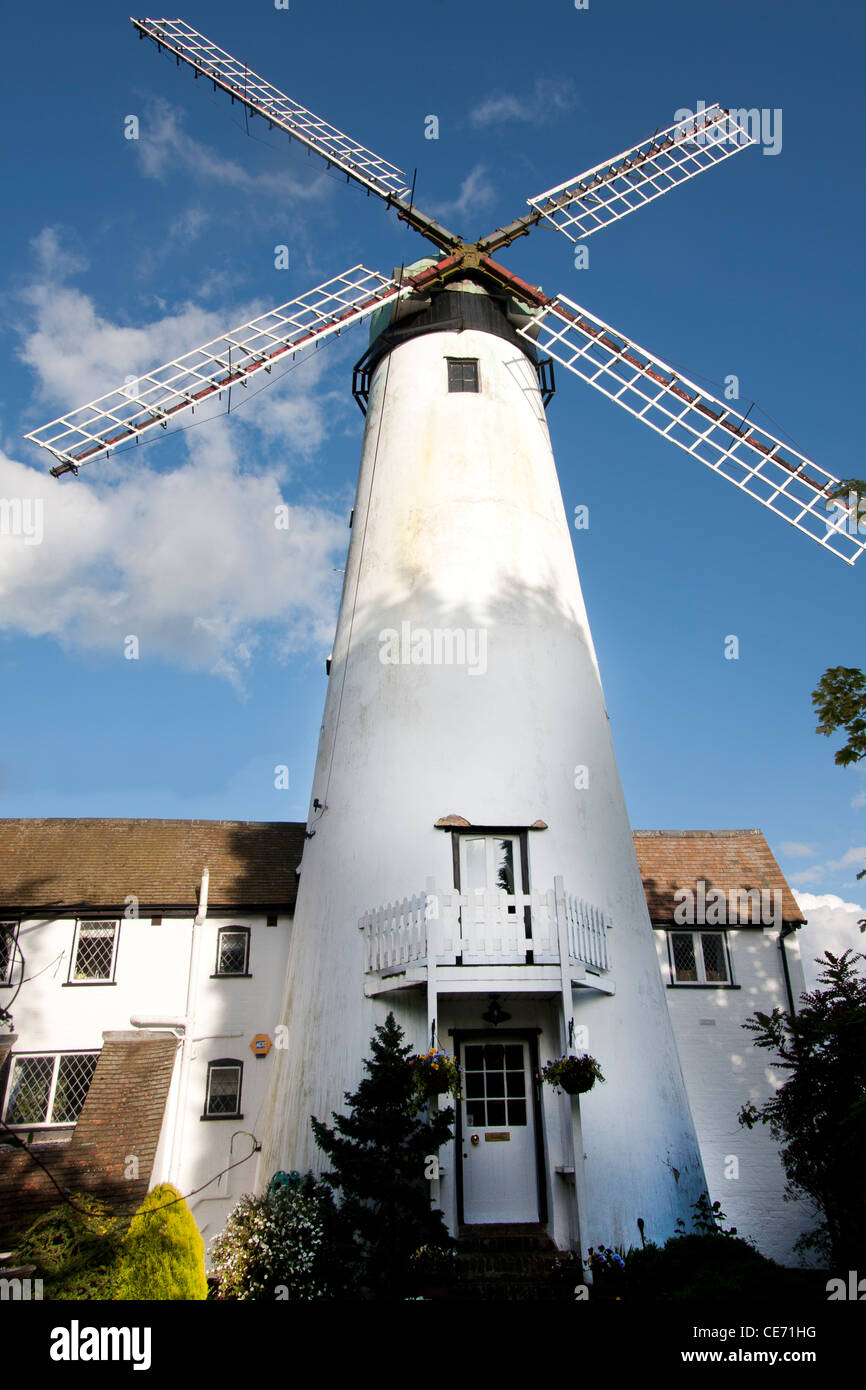 Hawkridge Mill, windmill house conversion, Cholesbury, Buckinghamshire Stock Photo