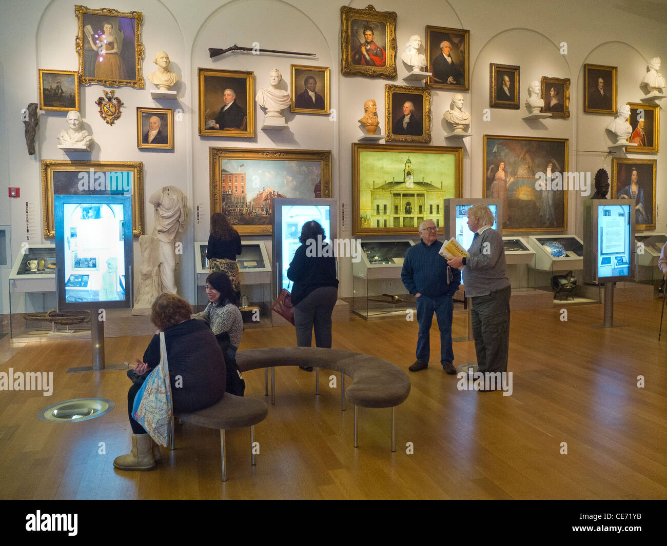 New York Historical Society museum in Manhattan NYC Stock Photo - Alamy