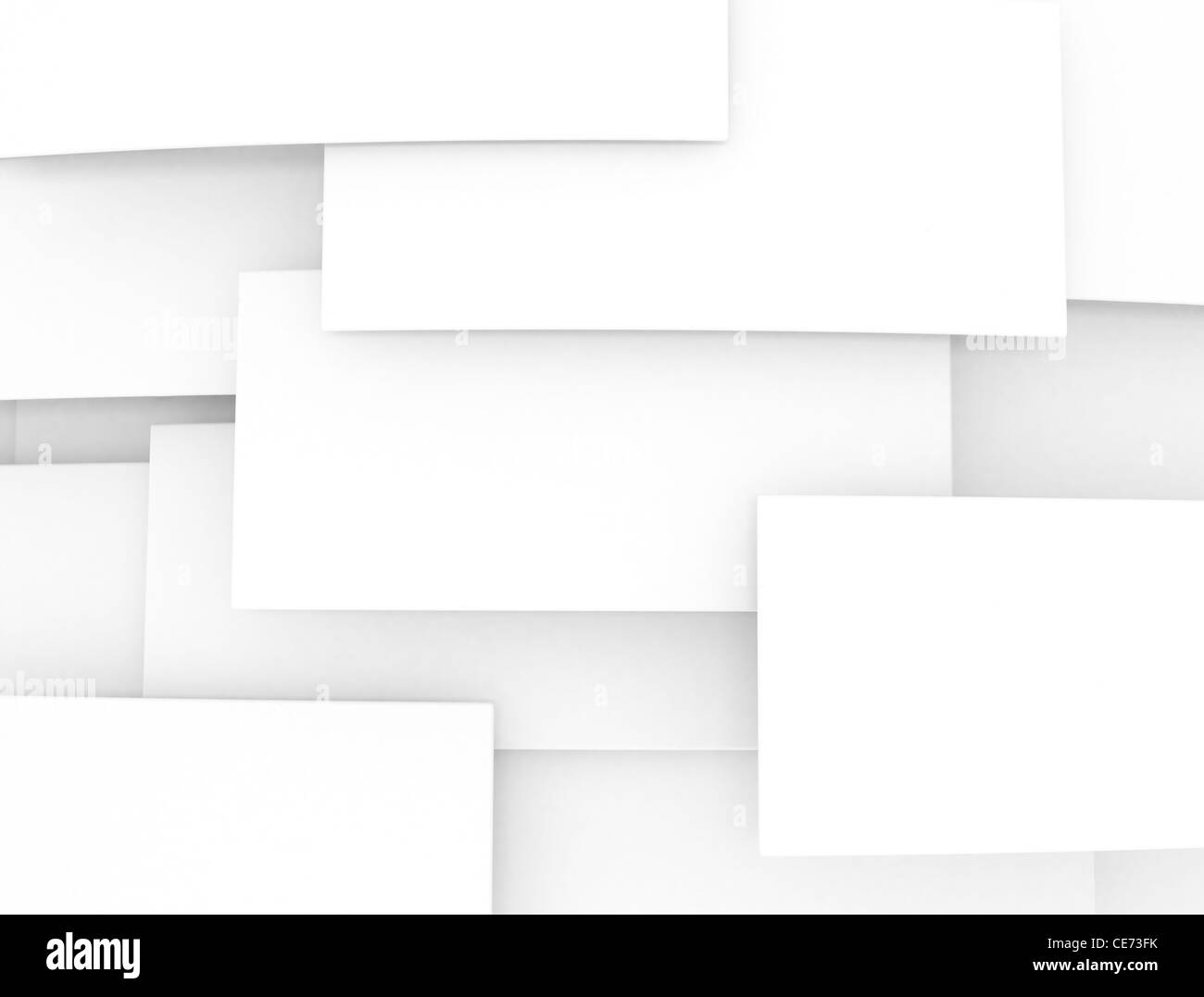 Blank 3d squares Stock Photo Alamy