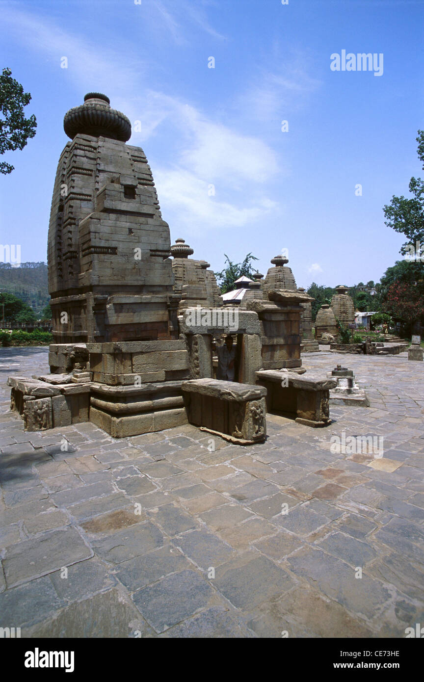 Sun temple ; Bageshwar temple ;  Almora Bageshwar Munsyari Road ; Bageshwar ; Uttarakhand ; Kumaon ; uttaranchal ; India ; asia Stock Photo