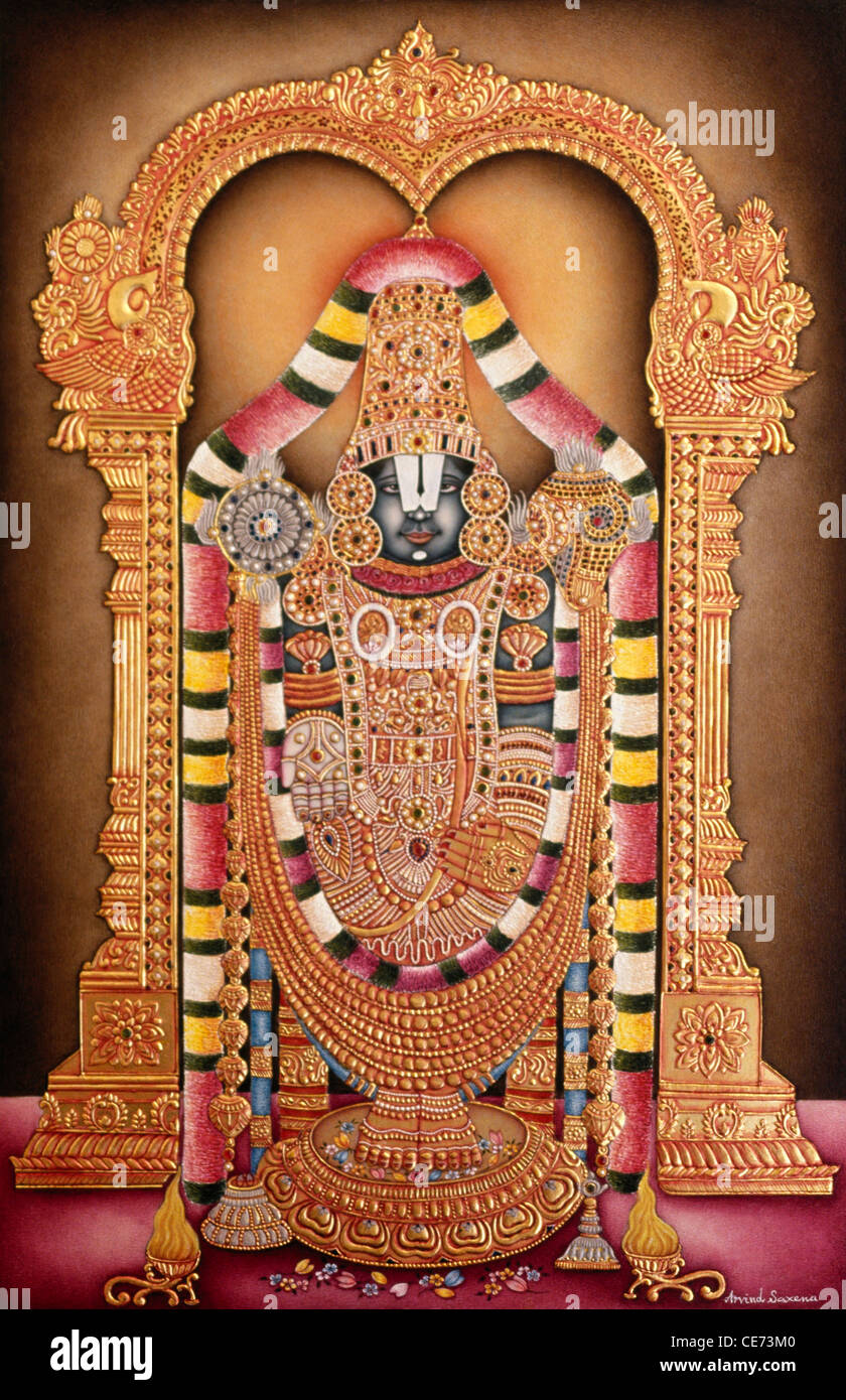 Tirupati balaji art hi-res stock photography and images - Alamy