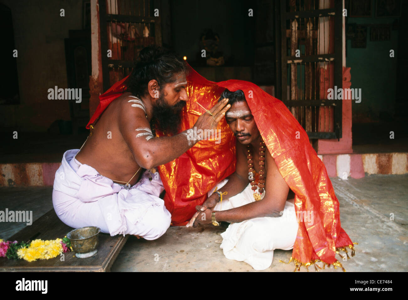 Hindu community ritual, Tamil Nadu, India, Asia, Indian, Asian, MR#777A, dpa 82885 maa Stock Photo