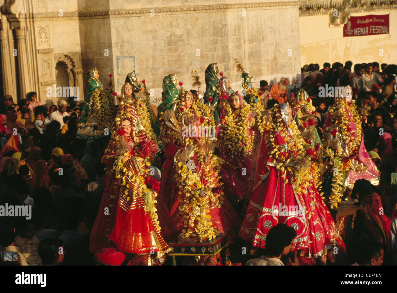 Gangaur festival ; jaipur ; rajasthan ; india ; asia Stock Photo