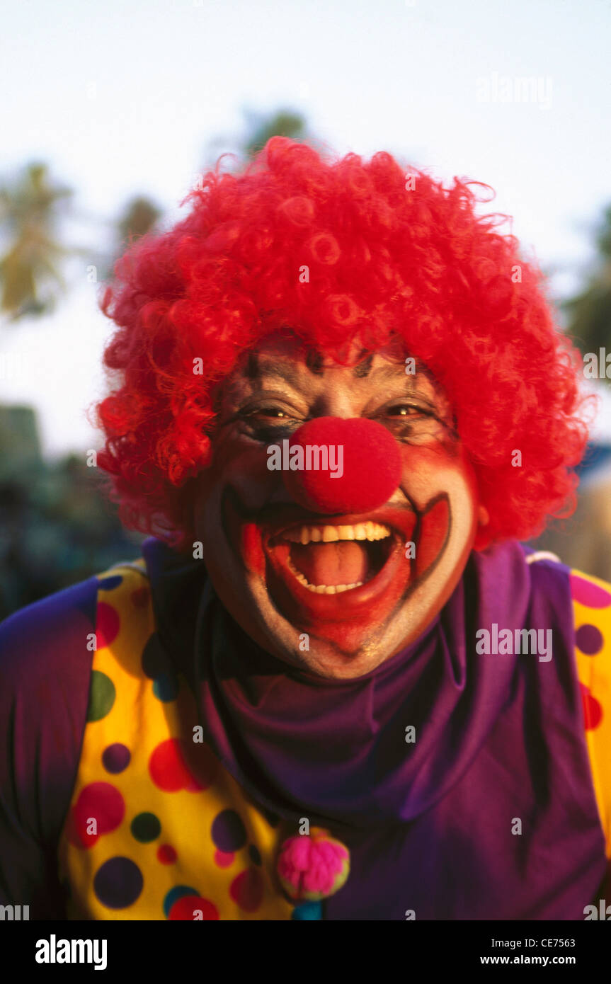 VPA 84510 : Clown   Model Release number 445 Stock Photo