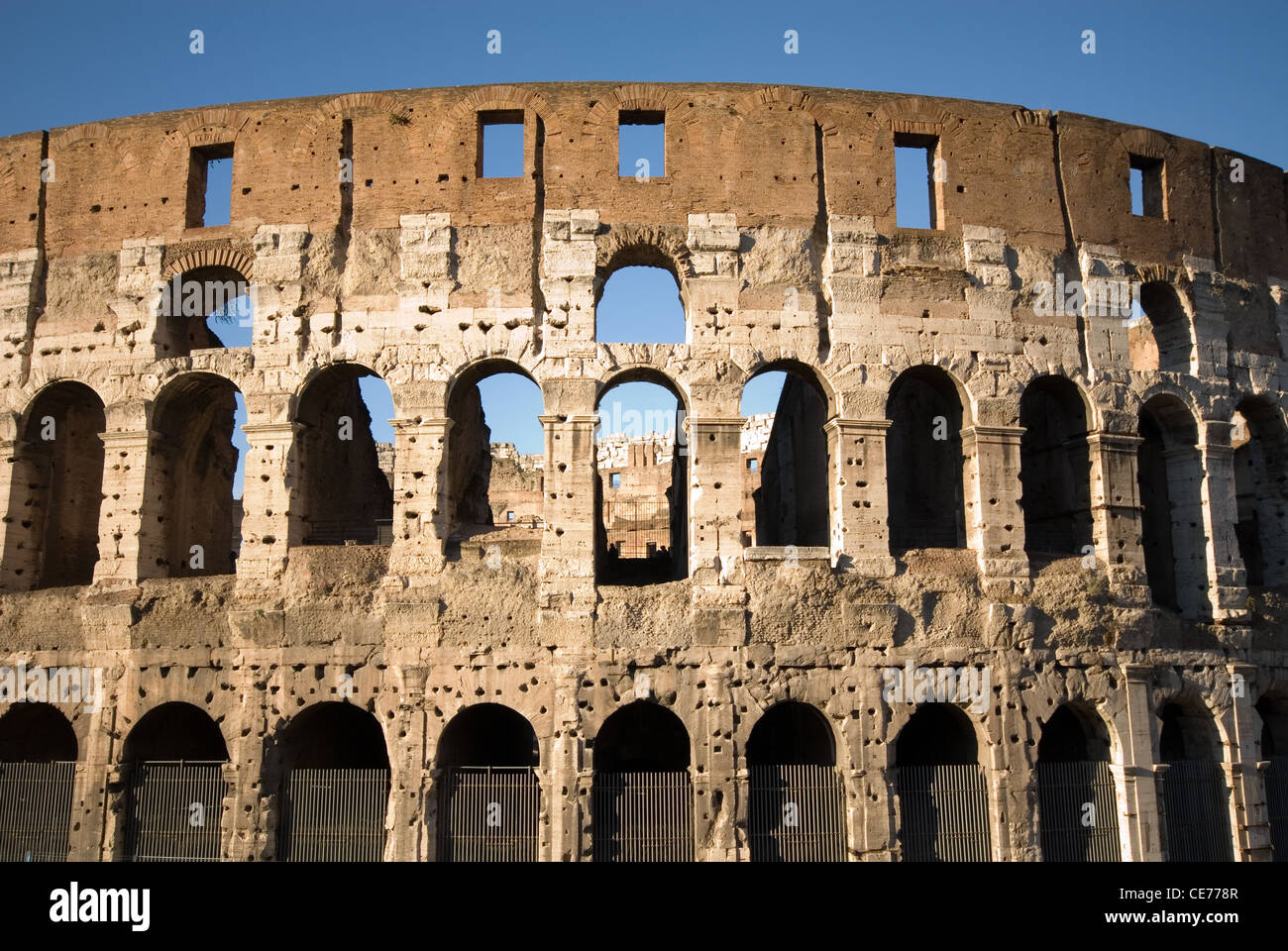 Collosal Rome A view of the Colosseum, Rome, Italy Stock Photo - Alamy