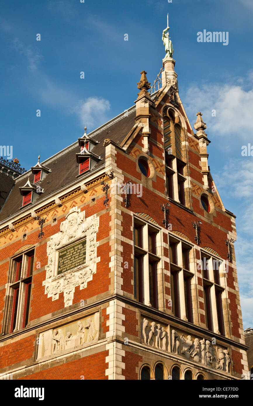 Amsterdam Central Station, the Netherlands Stock Photo