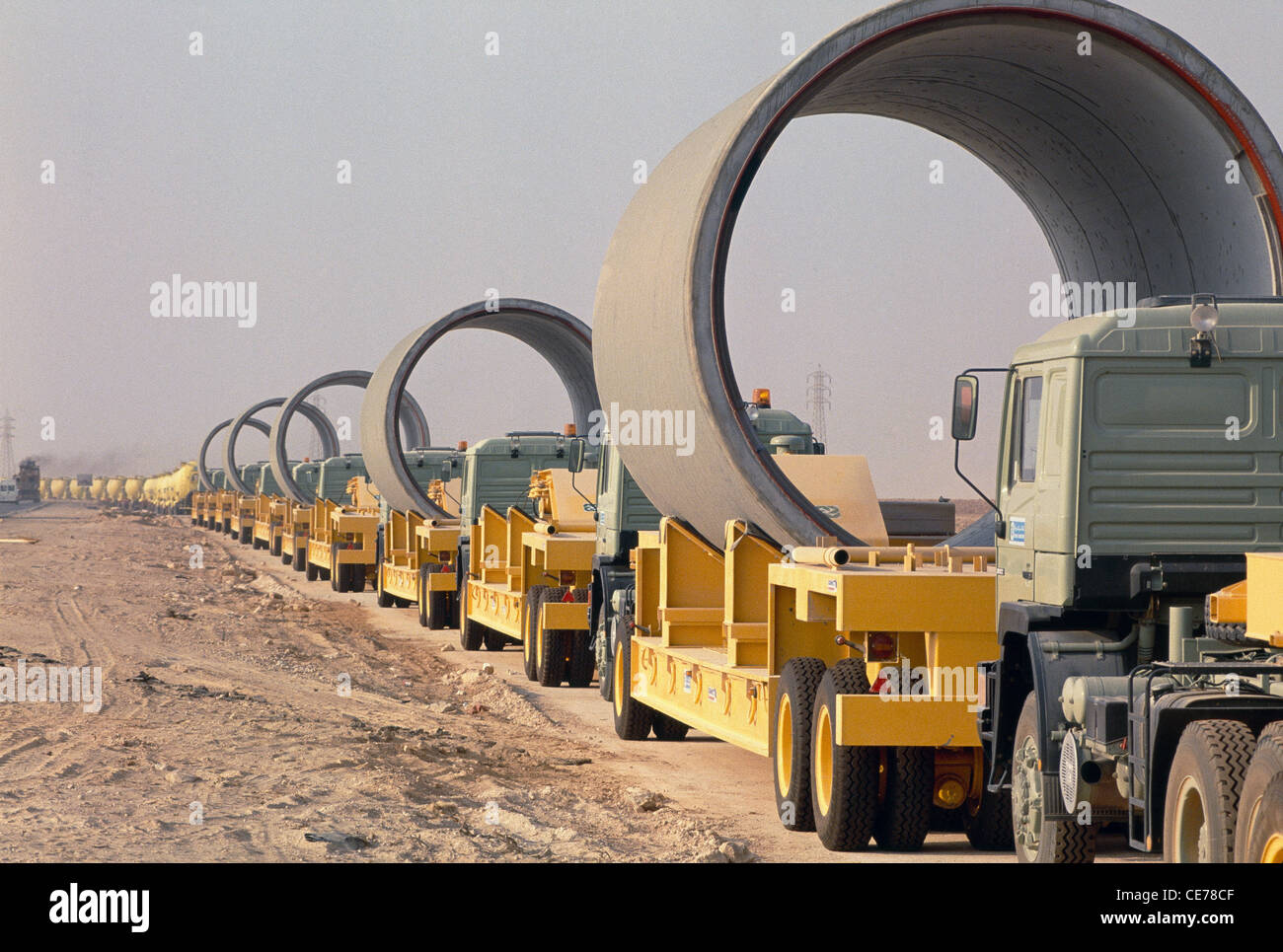 Great Man Made River Project bringing water from southern Libyan  subterranean acquifers to the populated northern coast of Libya Stock Photo  - Alamy