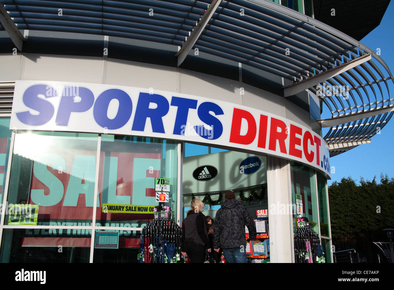 Sports Direct store Stock Photo Alamy