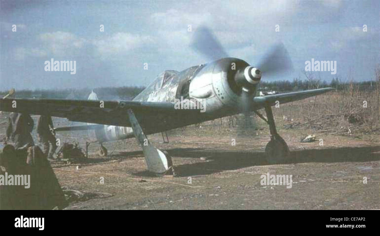 Colour images of the second world war Stock Photo