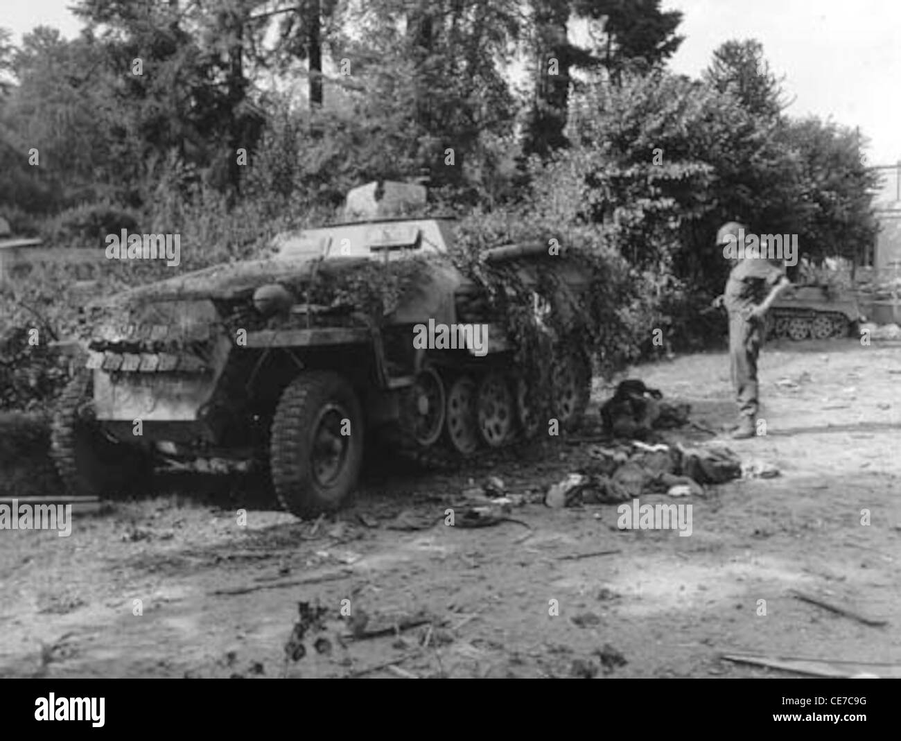World war two german infantry 1943 Black and White Stock Photos ...