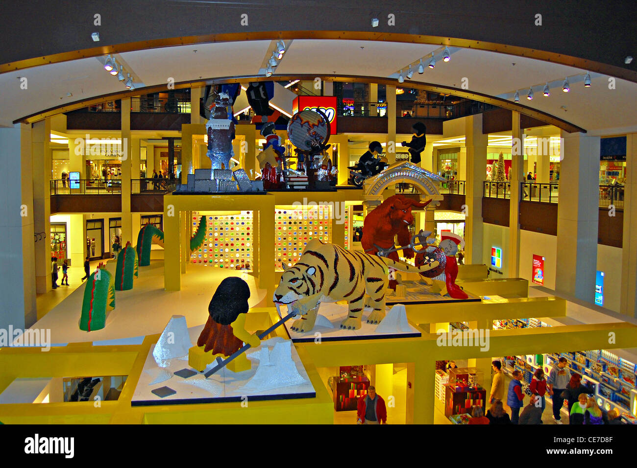 Overvåge Udvikle grad The Lego Store, Mall of America, Minneapolis, Minnesota Stock Photo - Alamy
