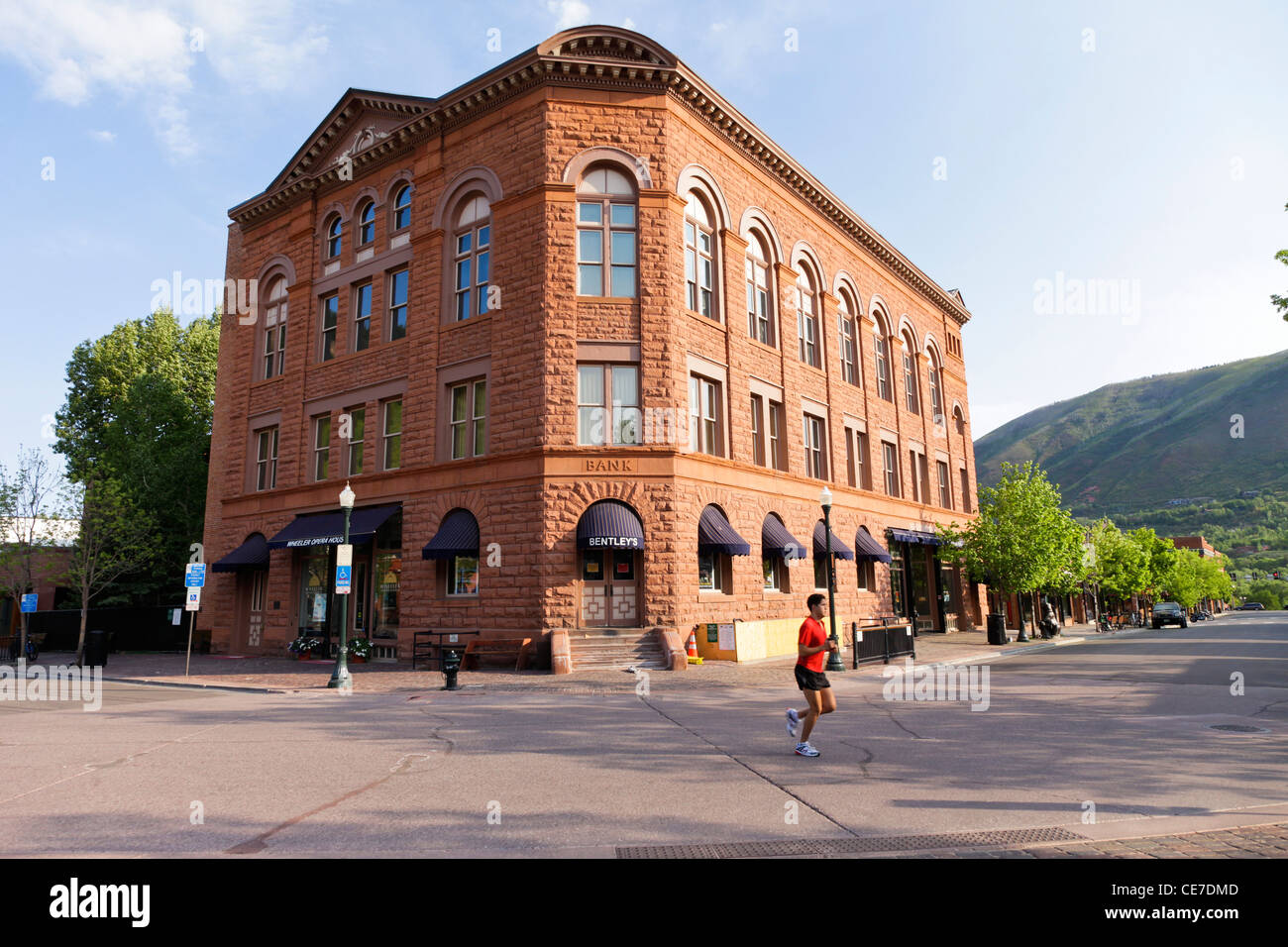 Aspen, Colorado, United States. Wheeler Opera House. Stock Photo