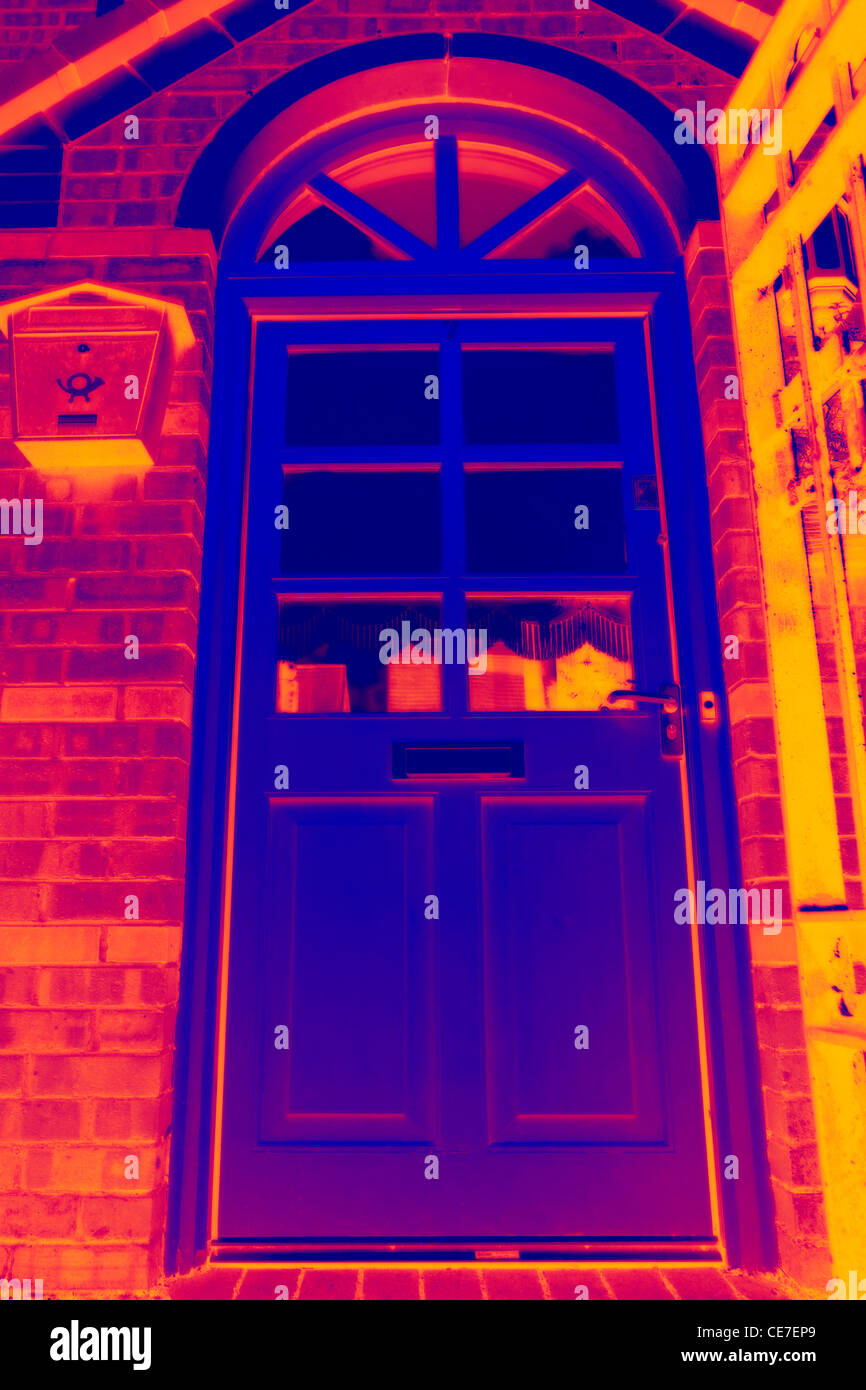 Surrealistic door Stock Photo