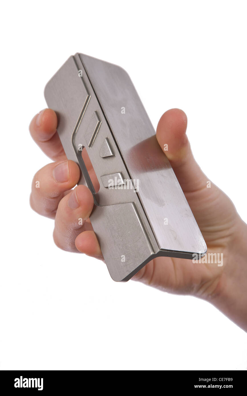 side bevel guide for ski tuning Stock Photo Alamy