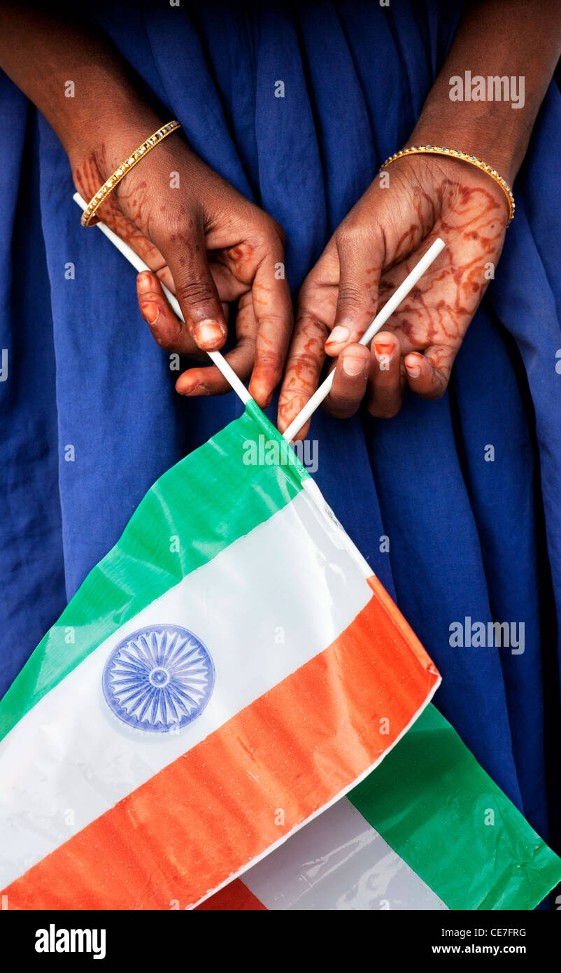 Indian flag colour dress hi-res stock photography and images - Alamy