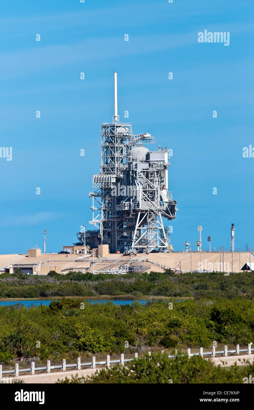 Space Shuttle Launch Center Stock Photo