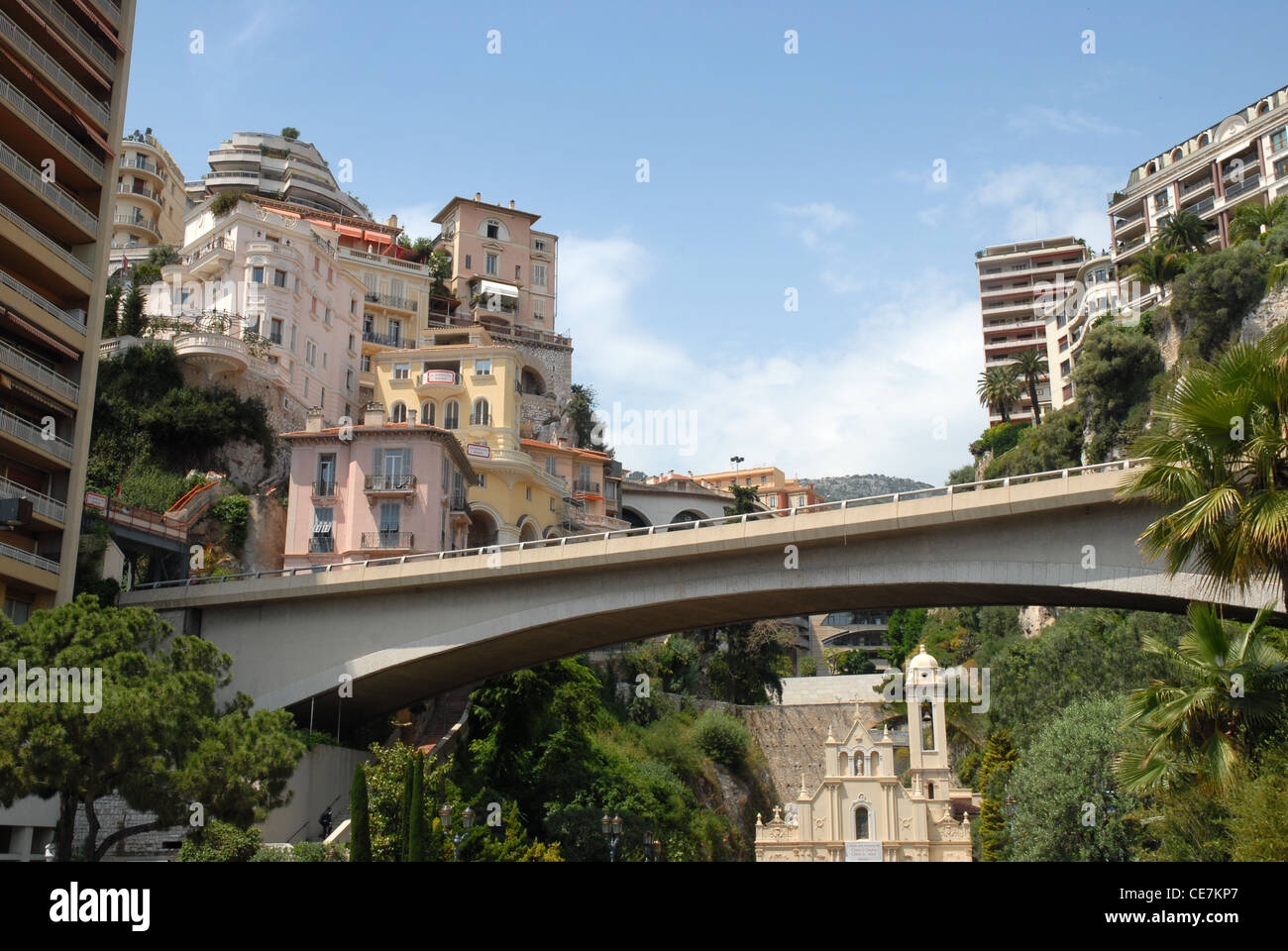 Urban development, Monte Carlo, Monaco. Stock Photo