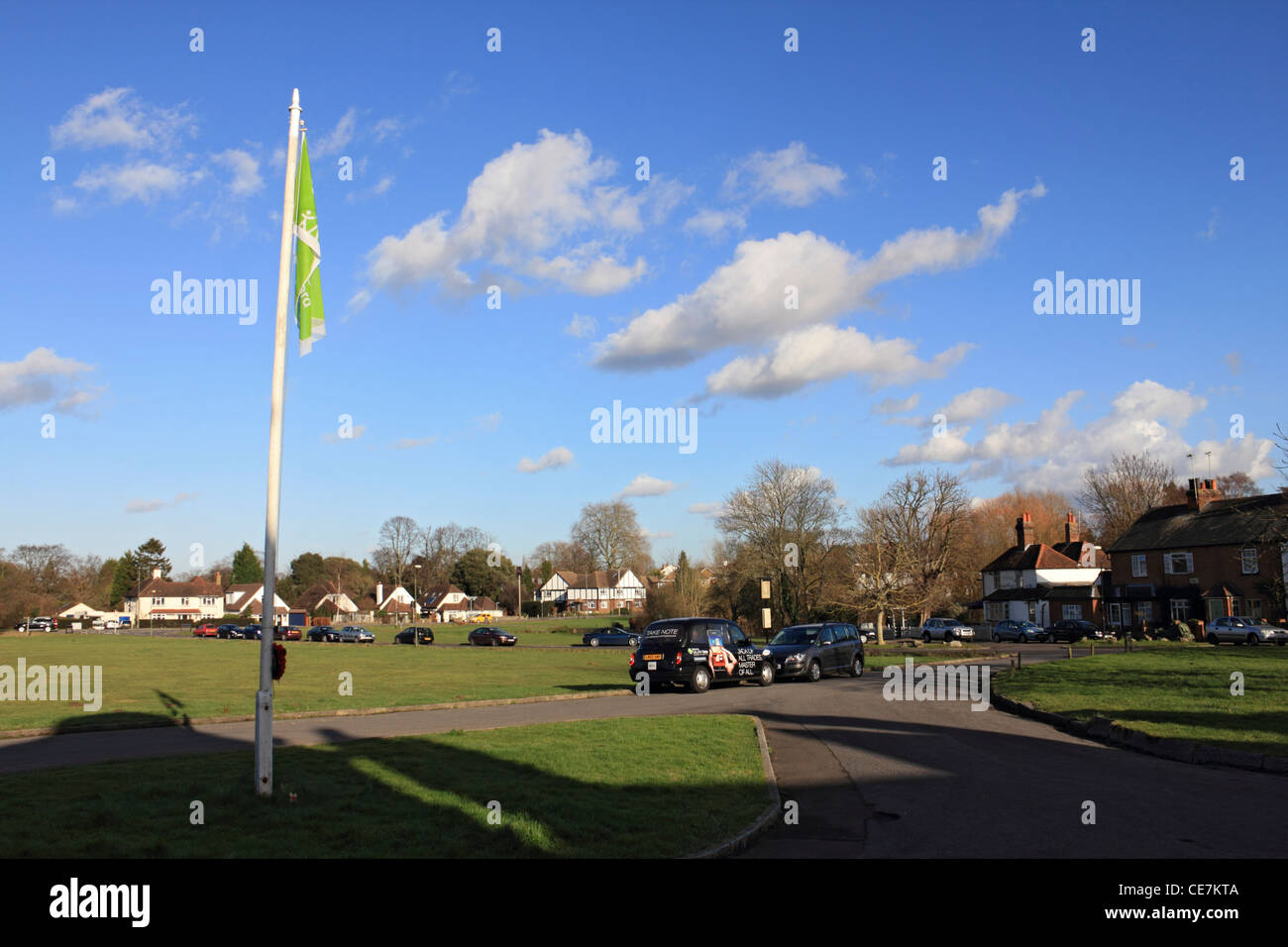Stamford Green Epsom Surrey England UK Stock Photo Alamy